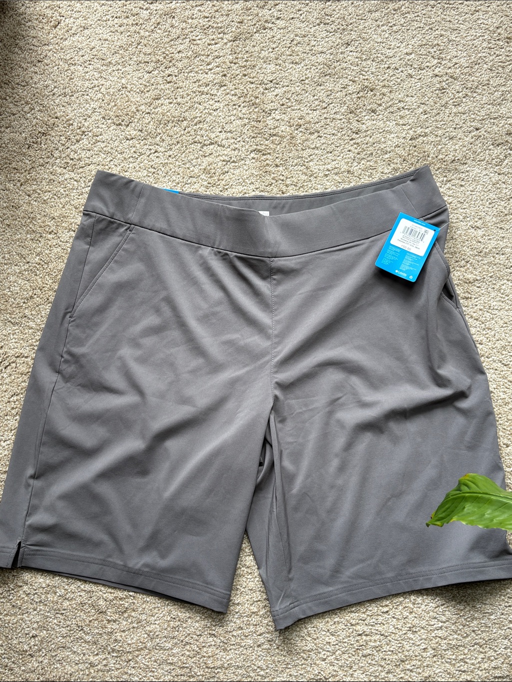 Columbia Gray Womens Bermuda Shorts  2xl 11 Inseam